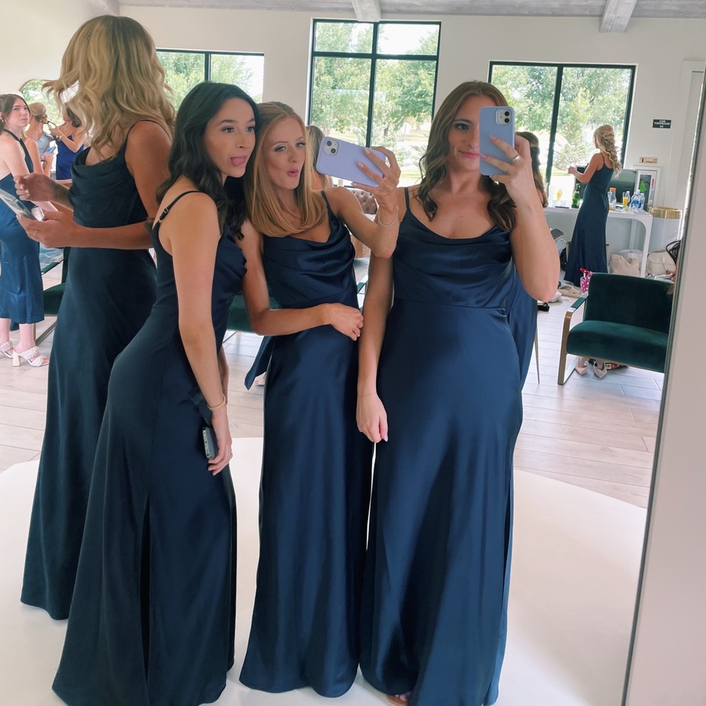 Revelry Skye Satin Dress